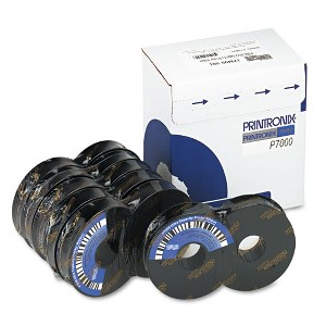 Printronix 179499001 Ribbon, Black, 6/Box - 1 of 1