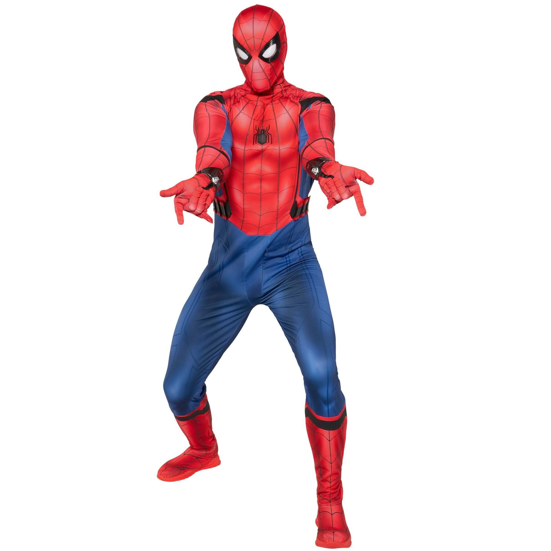 HalloweenCostumes.com Medium  Men  Adult Spider-Man Primalux Costume | Marvel Costumes, Red/Blue