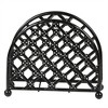 Home Basics Lattice Collection Free-Standing Napkin Holder, Black - 4 of 4