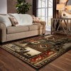 Oriental Weavers Woodlands 1041C Black/ Multi Indoor Area Rug - 5'3" x 7'3" - 2 of 4