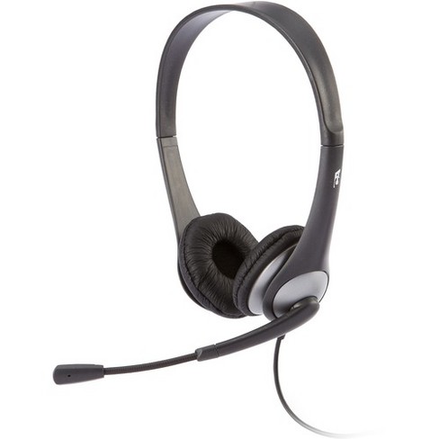 Cyber Acoustics Auriculares estéreo, paquete de 20 unidades, auriculares  USB o de 0.138 in, auriculares y diadema mejorados, módulo de control USB