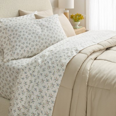 Queen 400 Thread Count Performance Sheet Set Scalloped Hem - Threshold