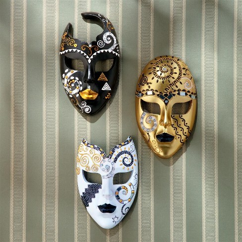 Design Toscano Petite Mardi Gras Carnivale Wall Mask Collection