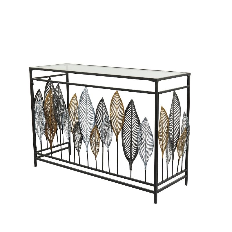 30" x 44" Contemporary Metal Console Table - Olivia & May, 1 of 9