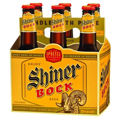 Shiner Bock Beer - 6pk/12 fl oz Bottles