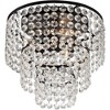 Crystorama Lighting Gabrielle 3 - Light Flush Mount in  Matte Black - 3 of 4