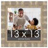 PosterPalooza | 13x13 Wide Bamboo Picture Frame, UV Acrylic, 4 Finishes - Brown, Black, Silver, and Natural - 2 of 4