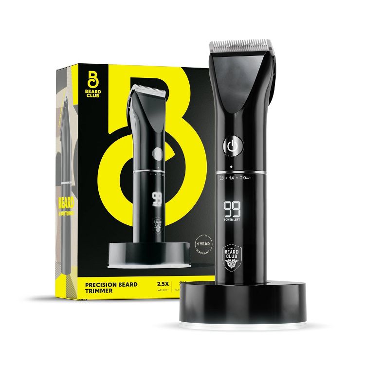 Beard Club Precision Beard Trimmer: Electric, 14 Pieces, All Skin Types, All Hair Types, 1 of 13
