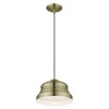 Livex Lighting Endicott 1 - Light Pendant in  Antique Brass - 4 of 4