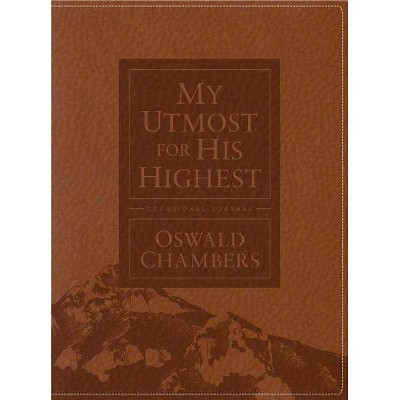 My Utmost for His Highest Devotional Journal - by  Oswald Chambers (Hardcover)