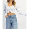 Women's CAPE WEEKEND BUTTON CROP CARDIGAN - SUNDAYUP - 4 of 4