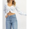 Women's CAPE WEEKEND BUTTON CROP CARDIGAN - SUNDAYUP - image 4 of 4