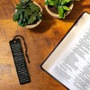 Dicksons Give A Little Jesus Thoughtful Word Black 6 inch Paper Bookmark Pack of 12 - 4 of 4