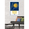 Trends International NBA Indiana Pacers - Logo 21 Framed Wall Poster Prints - 2 of 4