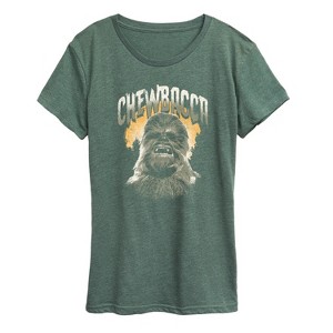 Women's - Star Wars - Chewbacca Full Moon Horror Short Sleeve Graphic T-Shirt - 1 of 4