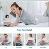 Weighted Heating Pad for Neck and Shoulders, 17"x33" 2.2lb Large Electric Fast Heating Pad for Pain Relief and Deep Pressure Therapy - 3 of 4