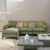Costway Modular L-shaped Sectional Sofa w/ Reversible Chaise & 2 USB Ports Army Green - 3 of 4