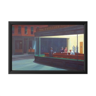 Trademark Fine Art - Edward Hopper 'Nighthawks'
