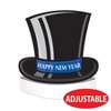 Beistle Happy New Year Top Hat Headband, (3/Pkg) Multicolored - 3 of 3