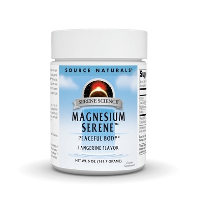 Magnesium Serene 800mg-Tangerine Flavor by Source Naturals, Inc.  -  5 oz Powder