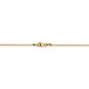Black Bow Jewelry 1.4mm, 14 Karat Yellow Gold, Octagonal Snake Chain - 20 inch - 4 of 4