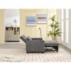 CAVINAS 3 in 1 Chair Bed Sleeper for Adults, Modern Futon Sofa Bed, Pull-out Convertible Couch for Living Room - 2 of 4