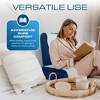 Kolbs Reading Pillow | Full Support for Comfort Solid Foam | Back Pillow for Bed Sitting Up TV Book Gaming Pillow - 3 of 4