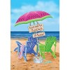 Briarwood Lane Garden Flag 12x18 For Outdoor Beach Bum Summer For Summer Garden Flag Flags For Outside - 3 of 4