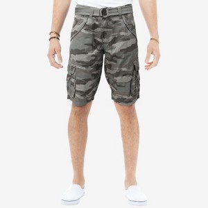 X RAY Men's Classic Fit 12.5" Inseam Knee Length Cargo Shorts (Big & Tall) - 1 of 3