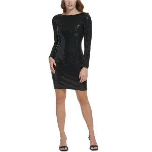 Calvin Klein Womens Embellished Sheath Dress - 1 of 1