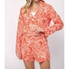 Women's Abstract Print Blazer - Fate by LFD - 3 of 4