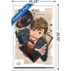 Trends International The Wizarding World: Dynasty Designs - Newt Scamander Framed Wall Poster Prints - 3 of 4