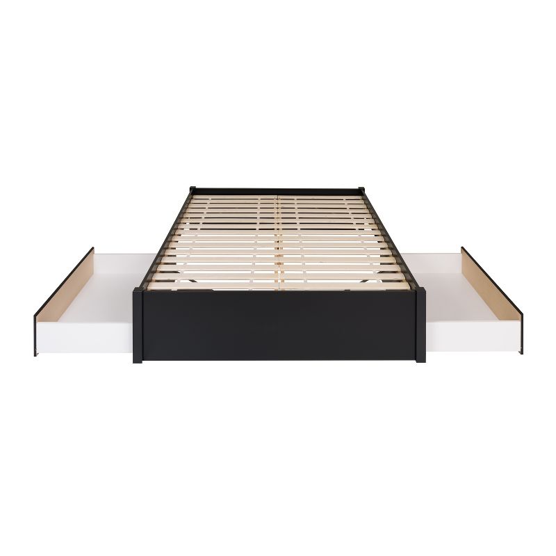 Select 4 - Post Platform Bed with 2 Drawers - Prepac, 5 of 6