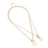 SOHI Women's California Gold The Sailor's Multi-Layer Necklace - 2 of 4