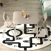 TackView Table and Chairs Set of 3, Portable Table and Chair with Pu Soft Cushion, Suitable for Boys and Girls  Eating, Reading and Playing - 2 of 4
