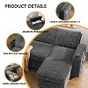 Dyonery 2-in-1 Convertible Futon Sleeper Sofa Bed,Pull Out Couch with Armrests Storage/Side Pockets,Comfy Sofa for Living Room, Apartment,Loveseat - 3 of 4
