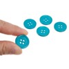 Unique Bargains Sewing Resin Round Flat 4-Hole Replacement Craft Buttons 20 Pcs - 4 of 4