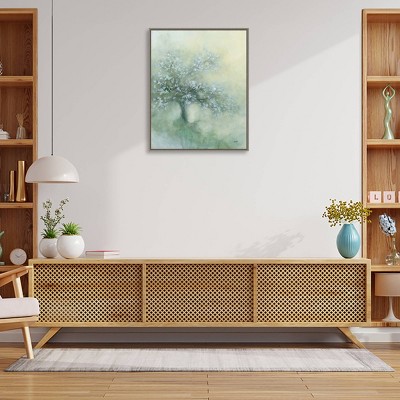 Subtle Tree I Framed Canvas Wall Art Print