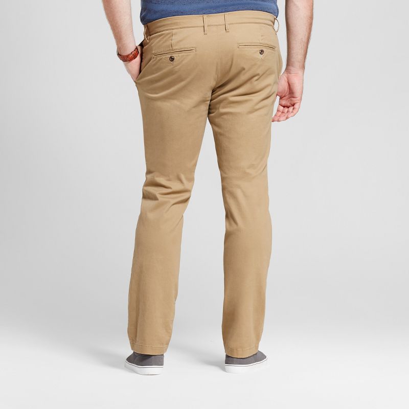 Men&#39;s Big &#38; Tall Every Wear Slim Fit Chino Pants - Goodfellow &#38; Co&#8482; Sculptural Tan 48x32, 2 of 4