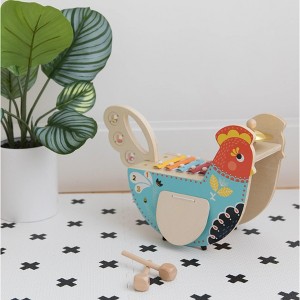 Manhattan Toy Musical Chicken Learning Toy for Toddlers with Maraca, Cymbal, Clacking Wings, Drumsticks, Washboard and Xylophone - 1 of 4