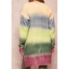 Women's RAINBOW OMBRÉ COLORBLOCK CARDIGAN - PROMESA - 2 of 2