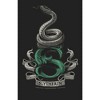 Harry Potter Slytherin Snake Men's Black T-shirt - 2 of 3