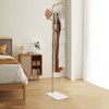 YIYIBYUS Coat Stand Sturdy Metal Clothes Rail - 69in Modern Clothes Rack with Hooks for Clothes, Bags and Shoes - 3 of 4