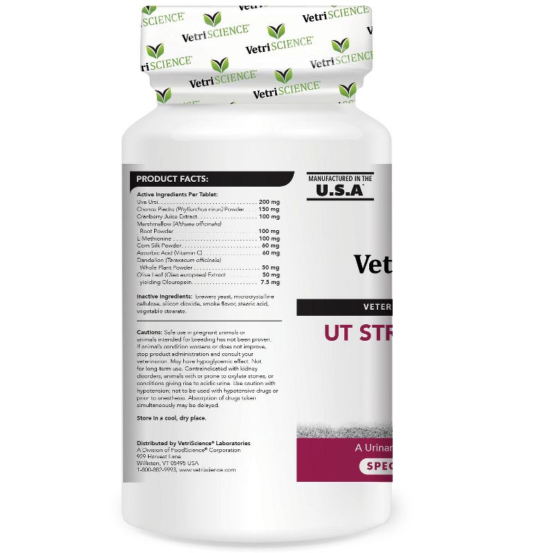 VetriScience UT Strength STAT for Dogs, Urinary Tract Support, Cranberry Flavor, 90 Chewable Tablets, 2 of 4