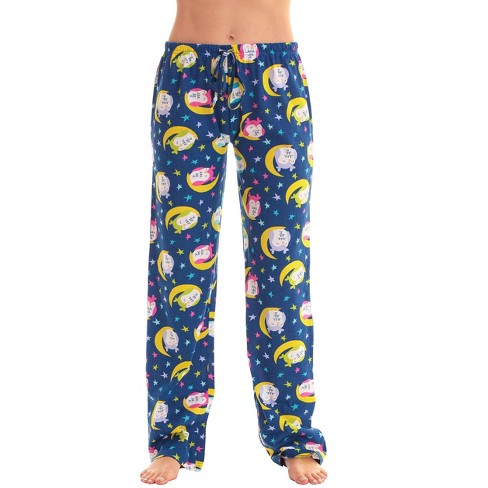 Just Love Women Pajama Pants Sleepwear blue Moonstruck Owl 3x Target