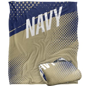 United States Naval Academy Fan Zone Silky Touch Super Soft Throw Blanket 50x60 - 1 of 4