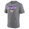 NCAA Washington Huskies Men's Gray Triblend T-Shirt - 2 of 3