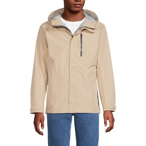 Lands' End Men's Waterproof Rain Jacket - 1 of 4