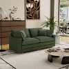 TiramisuBest Modular Sectional Sofa,Deep Seat Couch for Living Room , 4 Pillow, Modern L-Shaped Sofa for Living Room Bedroom Apartment,BLACK - 4 of 4