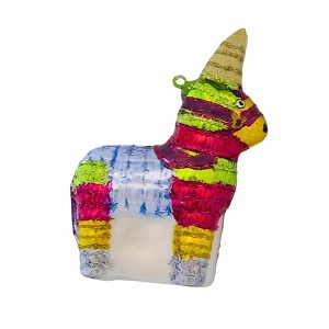 Kat + Annie 4.0 Inch Piñata Holiday Ornament Celebration Joy Unity Candy Tree Ornaments - 1 of 3